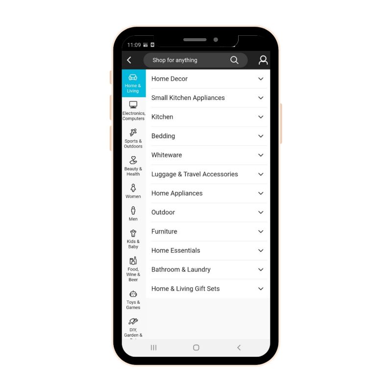 IR-TheMarket-Categories-App