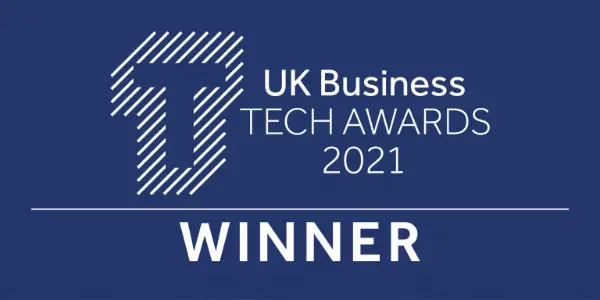 UK Business Tech Awards WInner