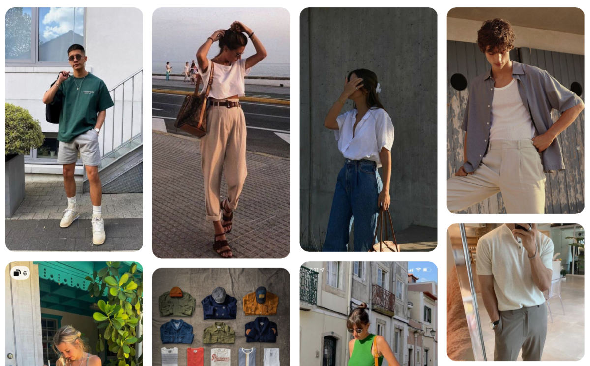 Pinterest pins for summer fashion