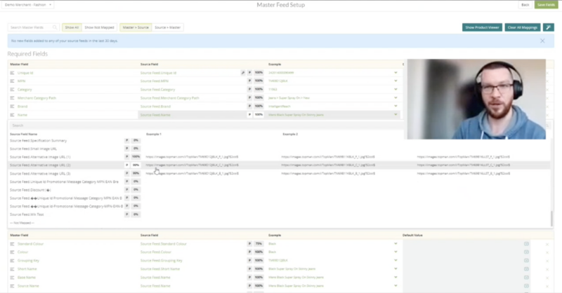 Intelligent Reach Product Data Mapping