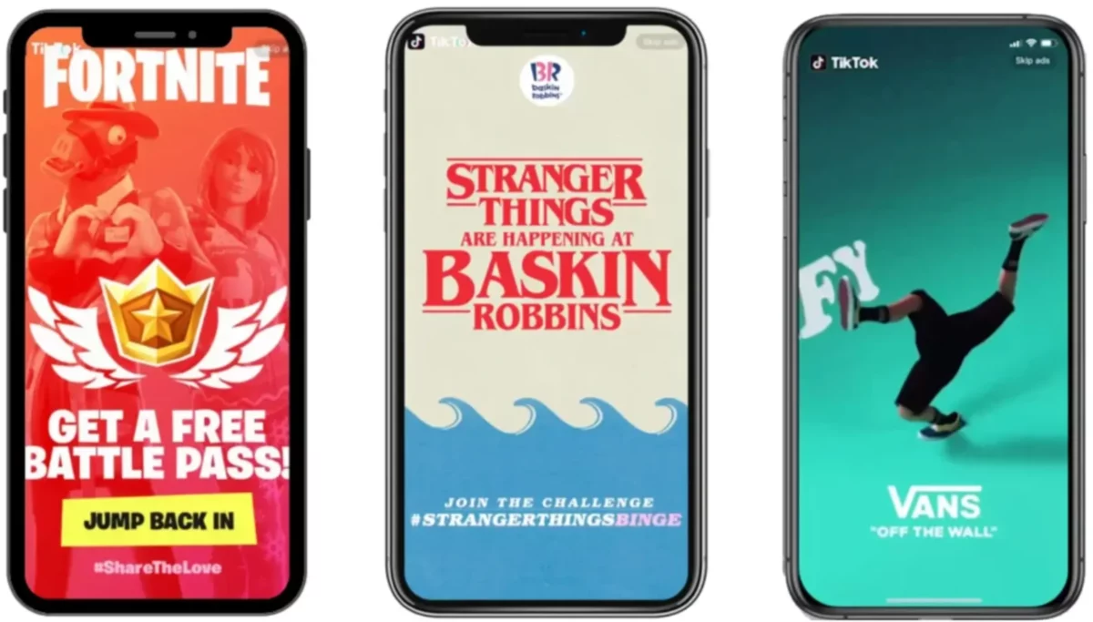 Brand Takeover Ads offer guaranteed impressions | Source: TikTok