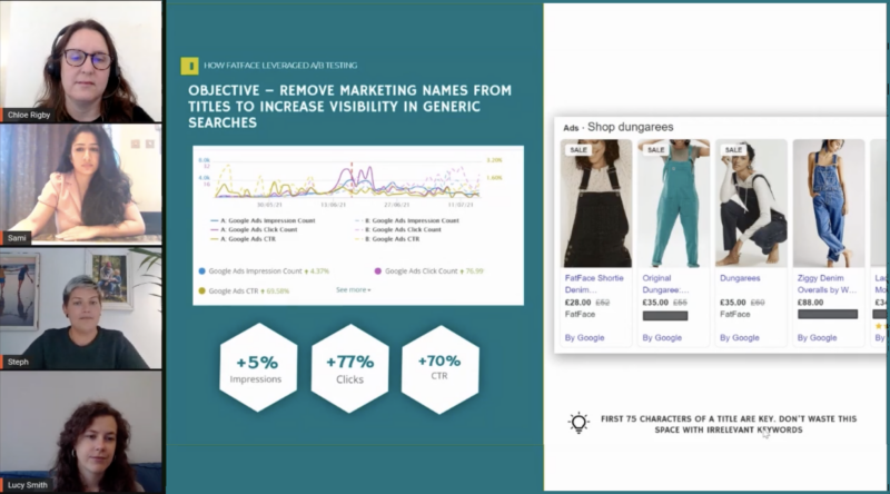 FAT FACE video case study - running experiments on the Intelligent Reach platform