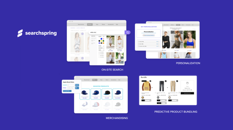 Searchspring onsite engagement tools